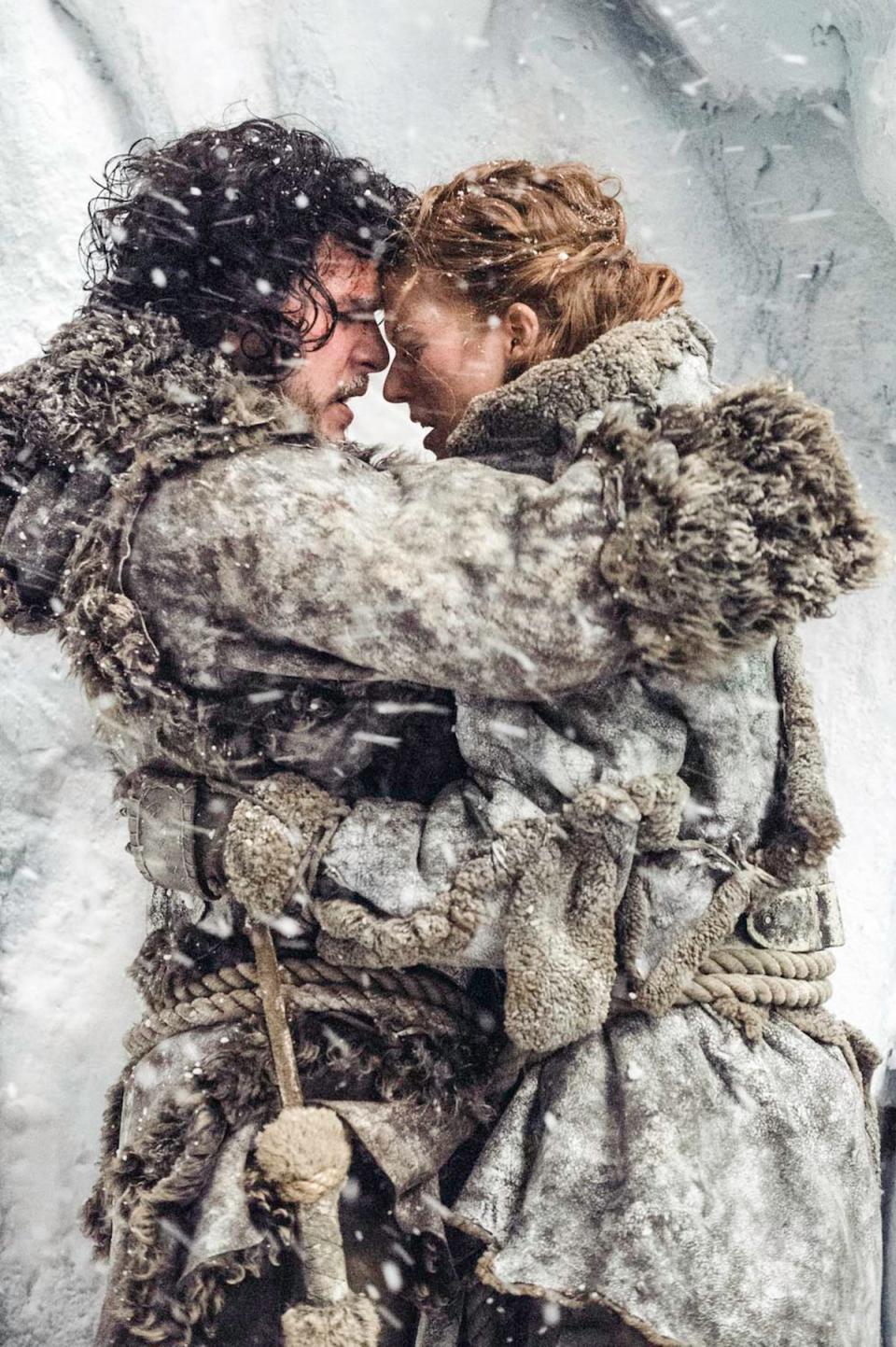 Jon Snow and Ygritte Game of Thrones Helen Sloan