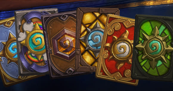 New Hearthstone card backs