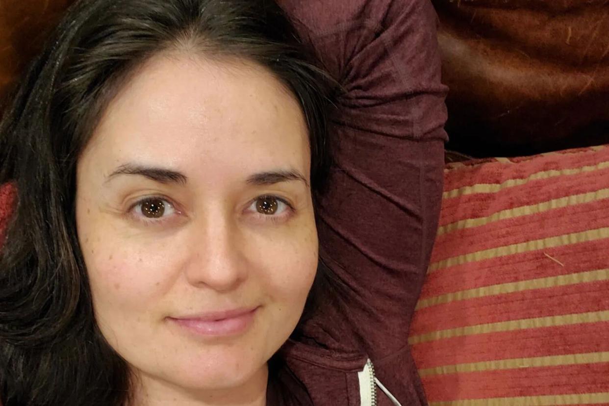 anica McKellar shared a no-makeup selfie today on her 48th bday  https://www.instagram.com/p/Cm9mF99PbyH/?hl=en  