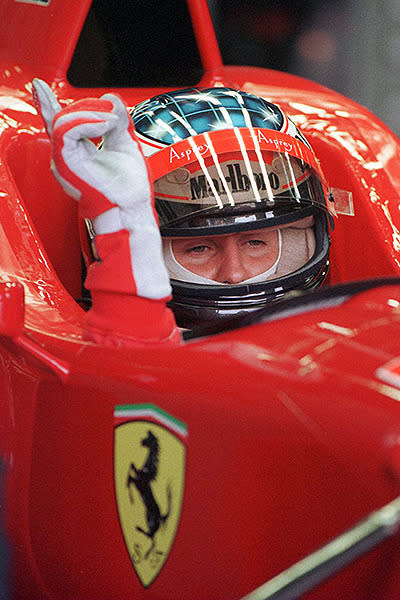 In 1996, Schumacher began a new chapter in his career by joining Ferrari.