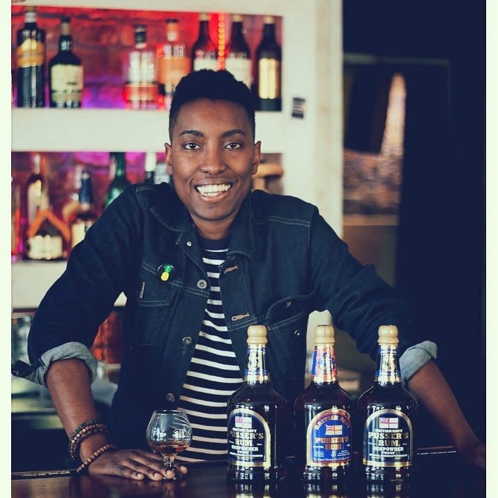 Shannon Mustipher is the beverage director of Glady's in New York. (Photo: Robert Freeman)