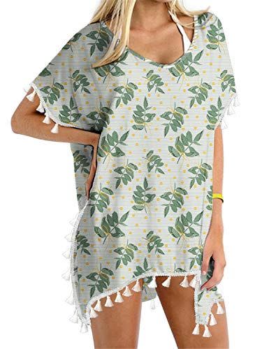 20) Floral Chiffon Cover Up