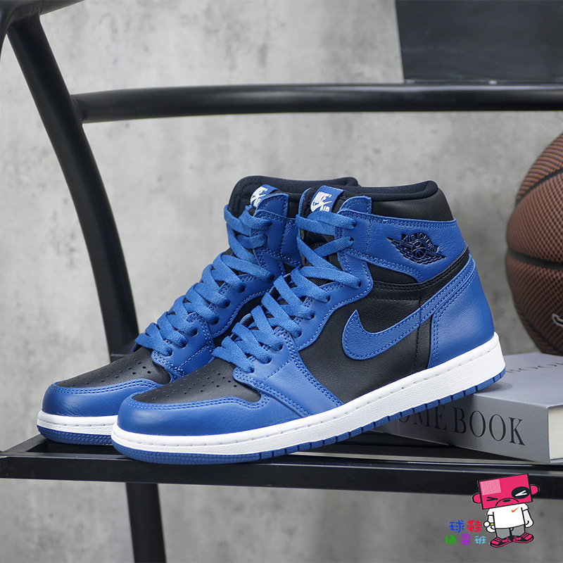 球鞋補習班NIKE AIR JORDAN 1 HIGH OG MARINA BLUE 黑藍男女555088-404