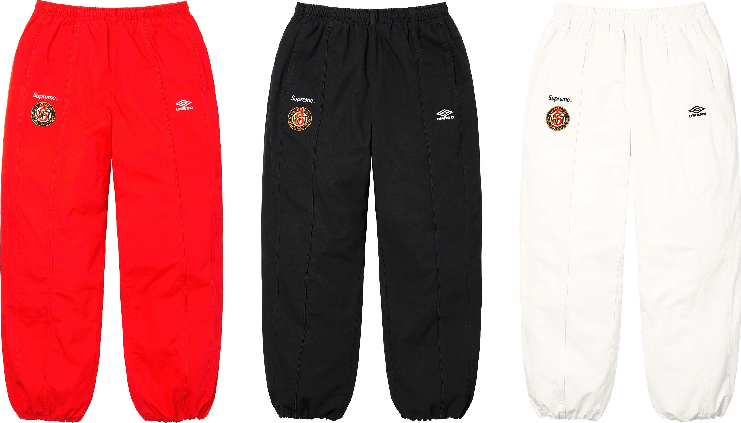 紐約范特西】預購SUPREME FW23 UMBRO COTTON RIPSTOP TRACK PANT 棉褲