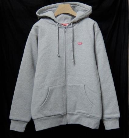 超搶手】全新正品2017 Supreme Small Box Zip Up Sweat 小BOX外套灰色L