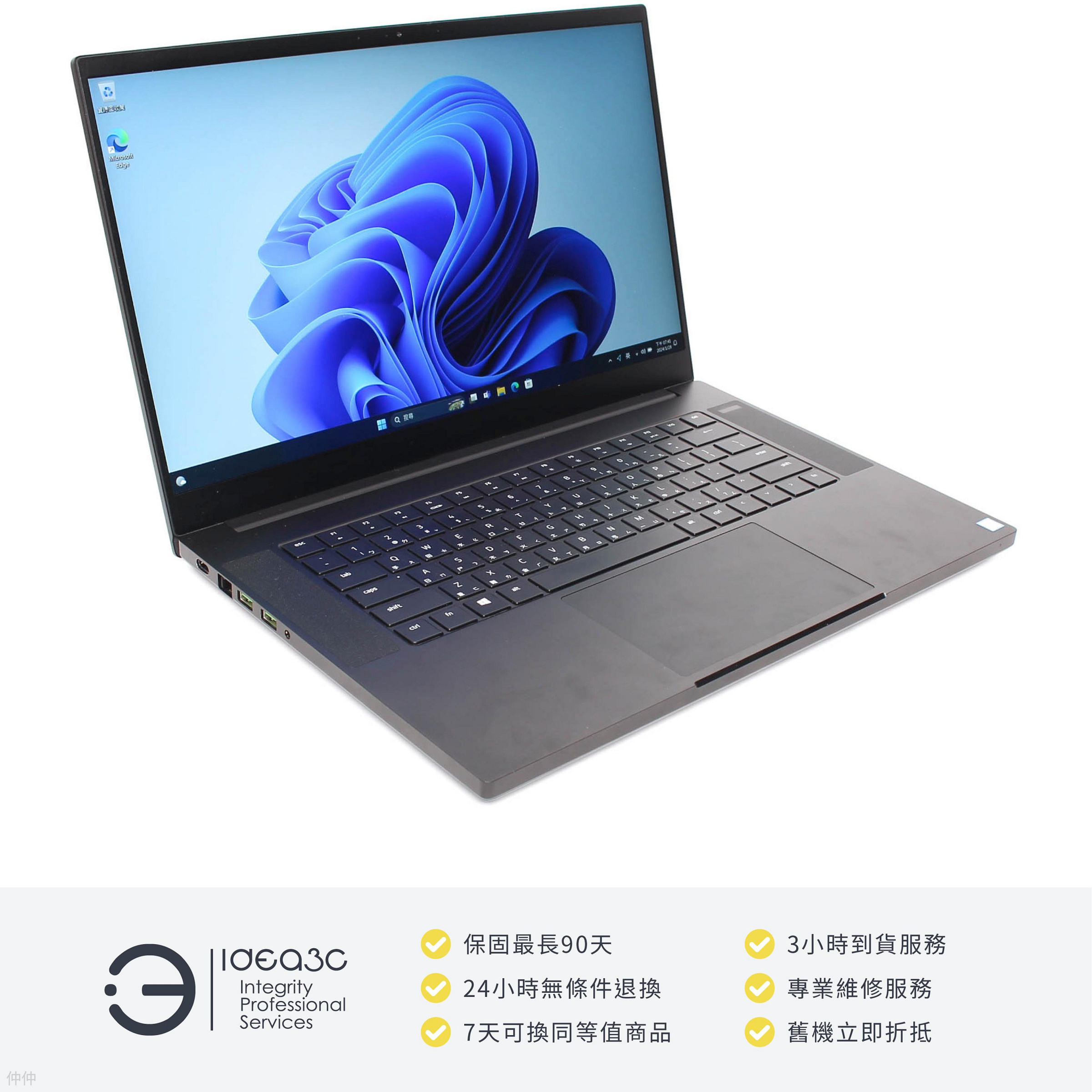 「點子3C」雷蛇 Razer RZ09-0300 15.6吋筆電 i7-9750H【店保3個月】16G 256G SSD GTX1660 Ti CZ226