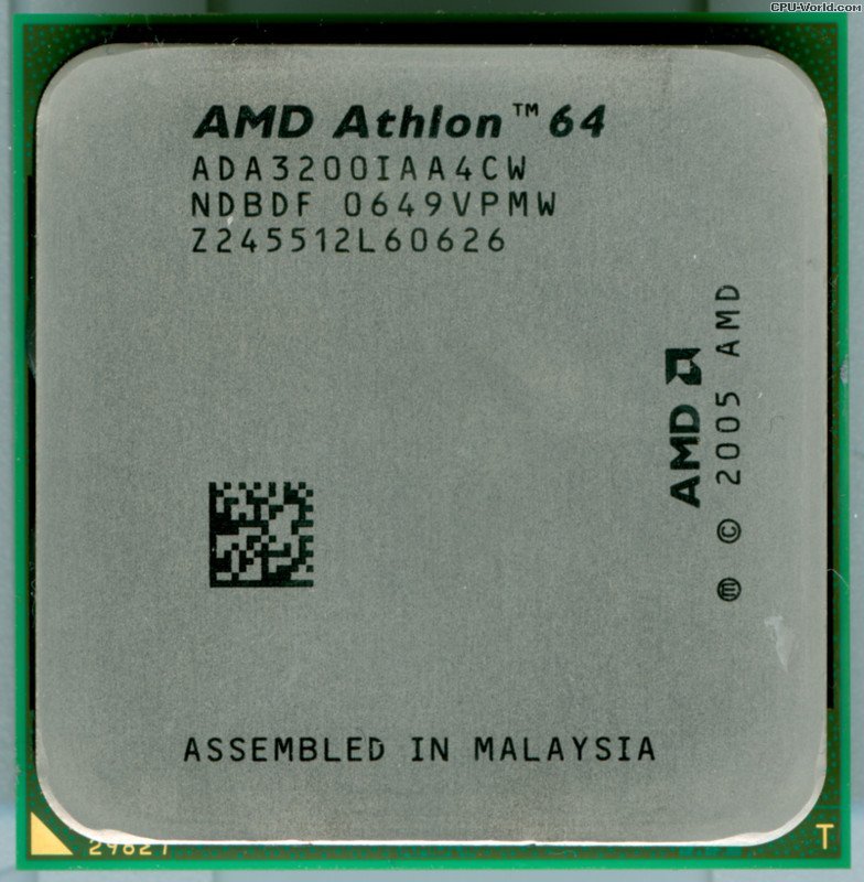 【偉鑫資訊】AMD Athlon64 X2 ( 3000 / 3200 ) CPU處理器