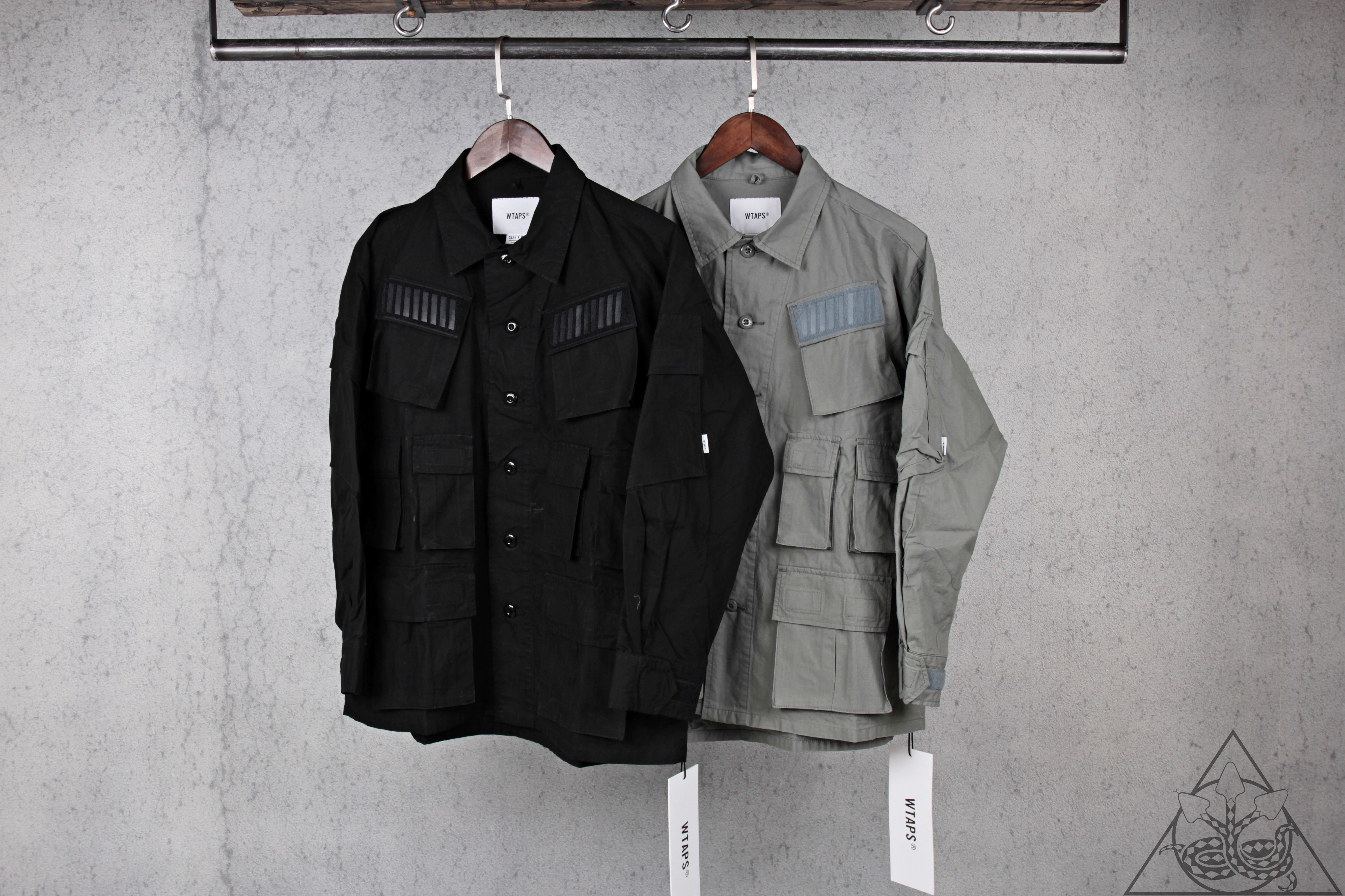 HYDRA】Wtaps Modular LS 01 / Shirt. Cotton Ripstop 十袋【WTS91