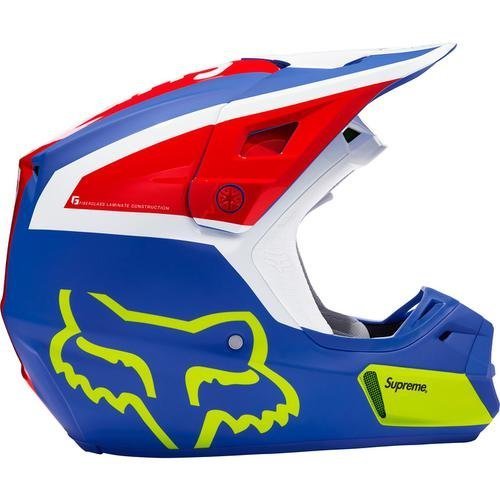 美國鞋校】現貨/預購Supreme Fox Racing V2 Helmet 越野賽車安全帽黑色