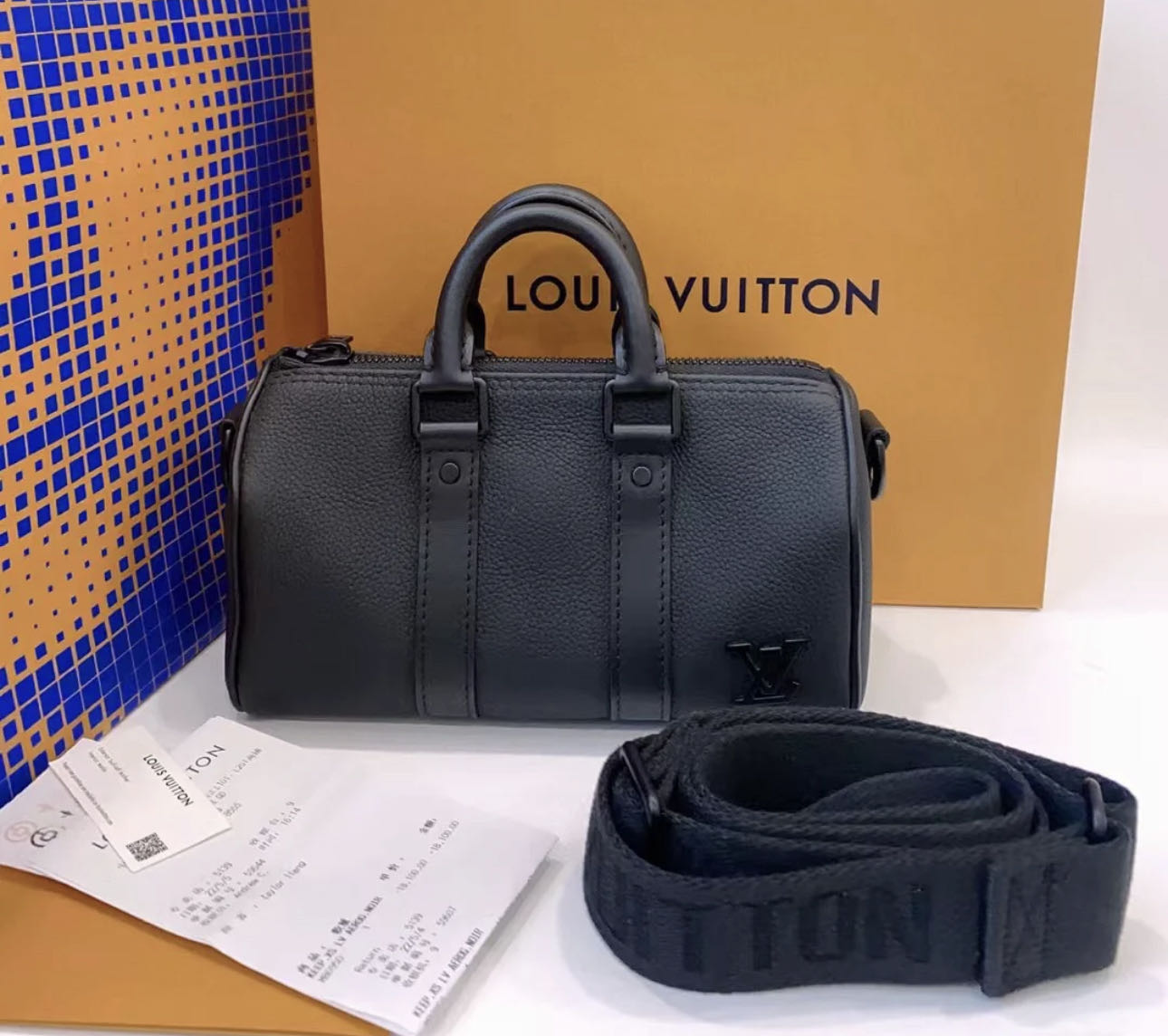 M80950 Louis Vuitton Aerogra Keepall XS