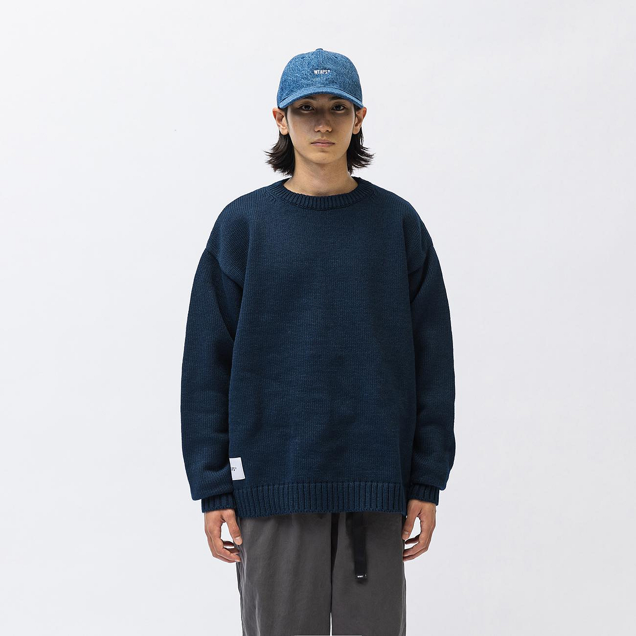 日貨代購CITY】2023AW WTAPS CREW NECK 02 / SWEATER / POLY. SIGN 長T