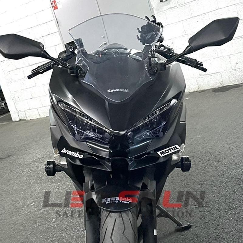 現貨熱銷-KAWASAKI NINJA400 NINJA250 18-21導流翼 鋁合金定風翼