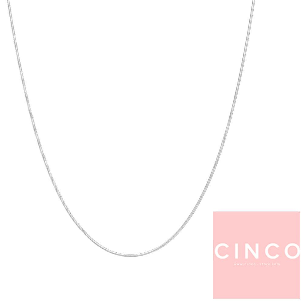 CINCO 葡萄牙精品 Margo choker 925純銀頸鍊 鎖骨鍊 細緻素鍊 45公分