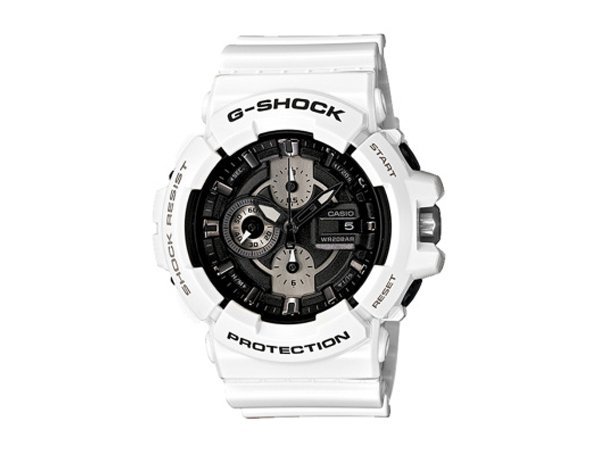 超高人氣春夏新色日本限定款CASIO G-SHOCK GA-110GW-7ADR 白黑銀白銀黑