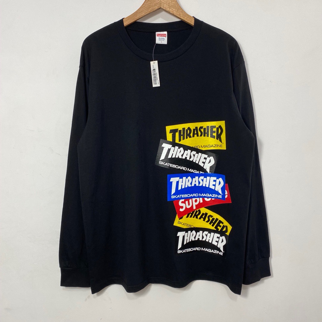 Supreme Thrasher Multi Logo L/S Tee | Yahoo奇摩拍賣