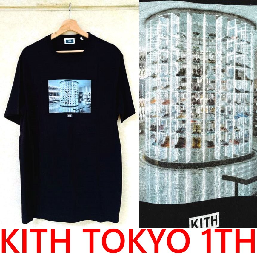 BLACK日本限定！全新KITH東京開幕一周年TOKYO 1TH店內照片短T | Yahoo