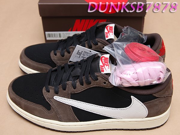 100%品質保証! Travis Scott × Nike AJ1 Low OG27.0cm mba.today