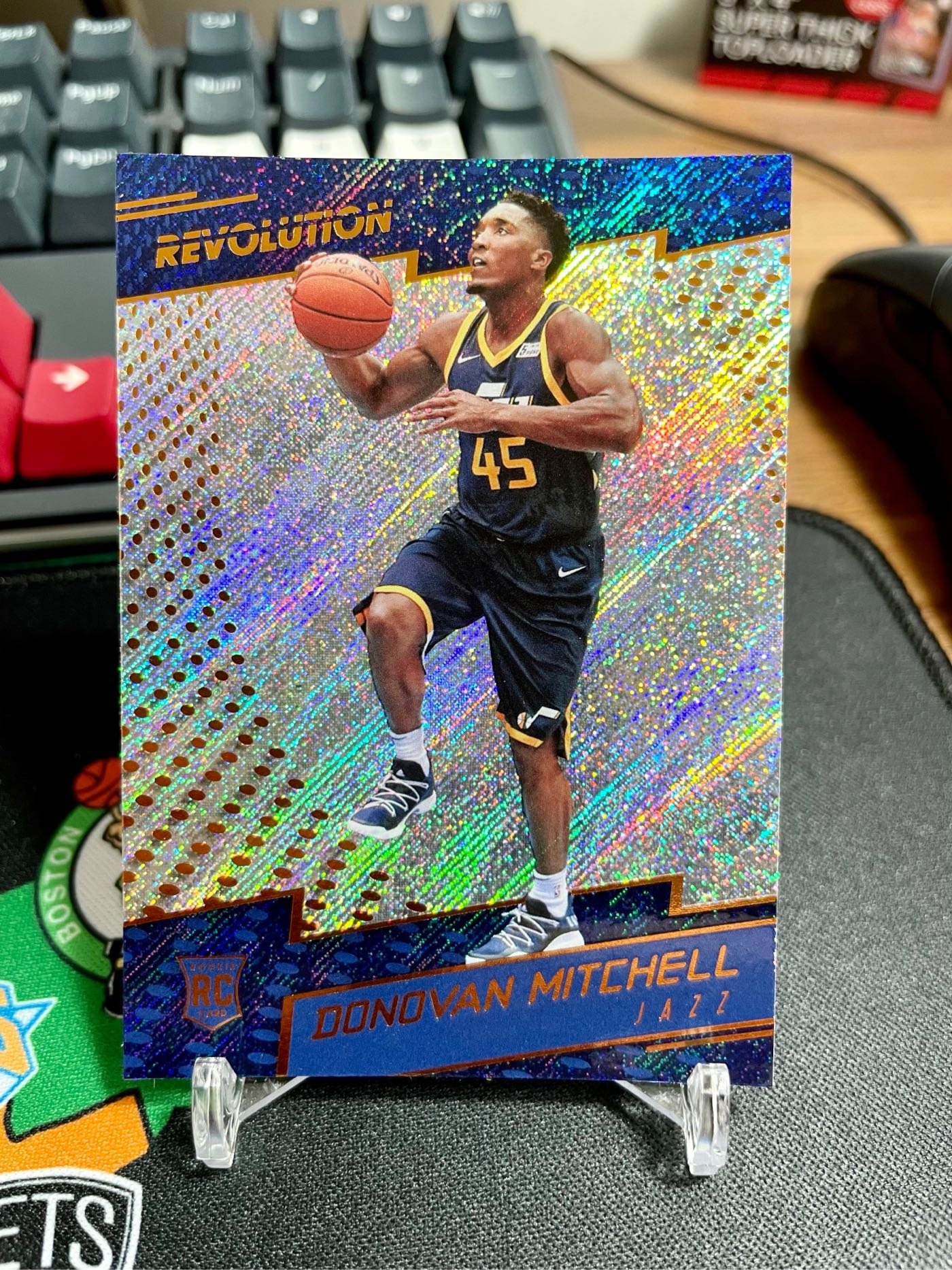 濃いピンク系統 8枚限定 Donovan Mitchell Prizm Auto Green