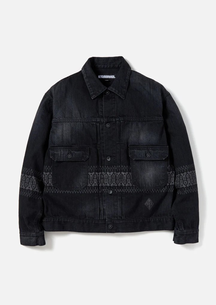 日貨代購CITY】2023SS NEIGHBORHOOD BI TYPE-2 JACKET NBHD 牛仔外套 