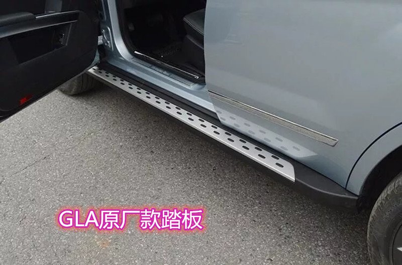 賓士系列GLK GLC GLE GLS GLA腳踏板原廠款側踏越野車踏板改裝----請詢價