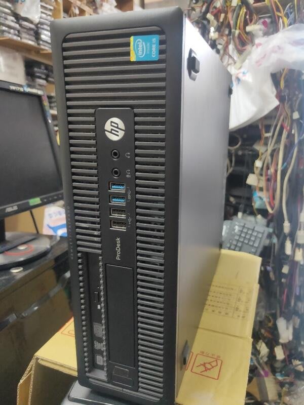 HP ProDesk 600 G1 SFF 四核心商務主機(i5-4590 3.3G/8G/500G/燒錄機