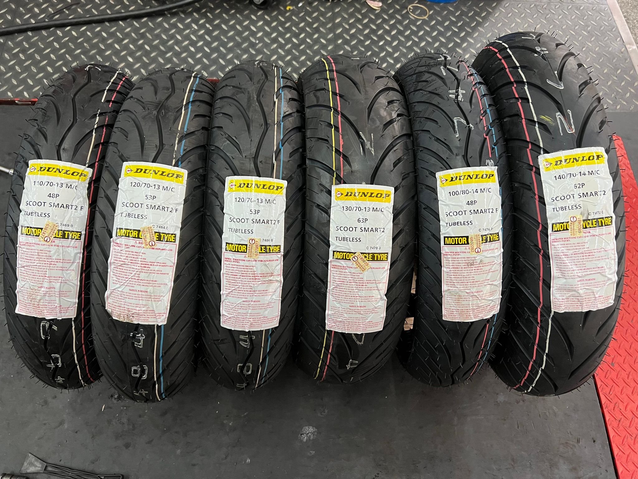 高品質最新作DUNLOP QUALIFIER2 前後Set GSX-R750 MT-07 FZ6 SV1000S GSR750 120/70ZR17 180/55ZR17 120/70-17 180/55-17フロント リア タイヤ オンロード