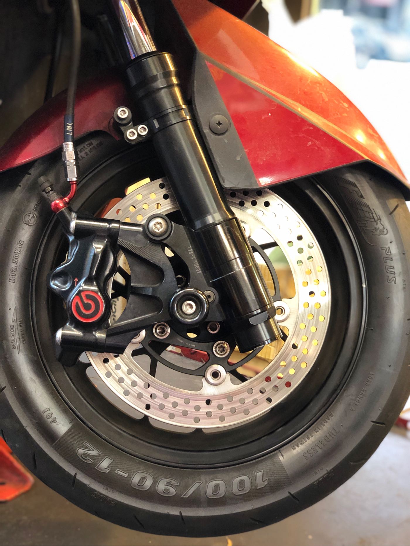 全新brembo CNC 484輻射卡鉗