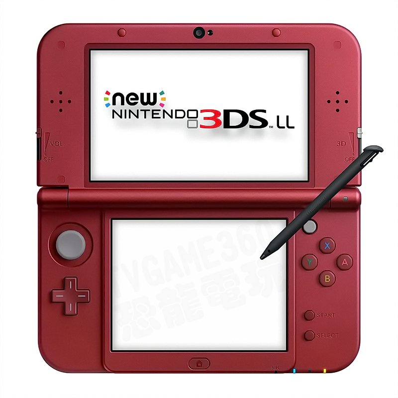 二手主機】任天堂NEW 3DSLL NEW3DSLL 主機日文版日本機金屬紅附原廠