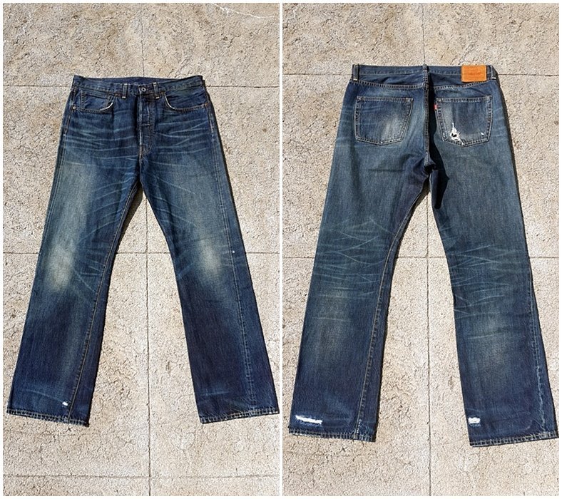 西方不敗全新歐洲版Levi's LVC 501XX S501XX 1944年大E 44501大戰版