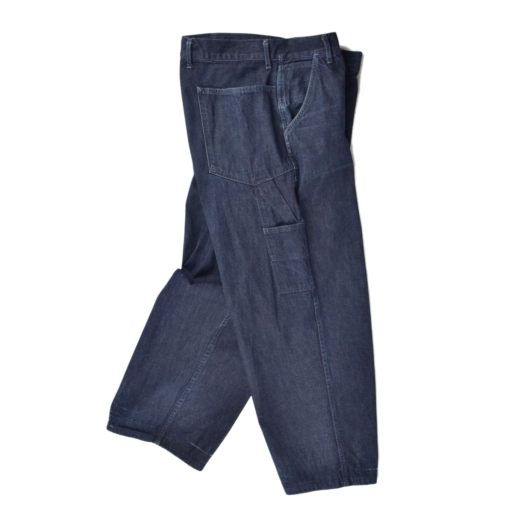 RRL Denim Jeans 日本製靛藍W長褲多口袋丹寧寬直筒高腰牛仔褲Ralph