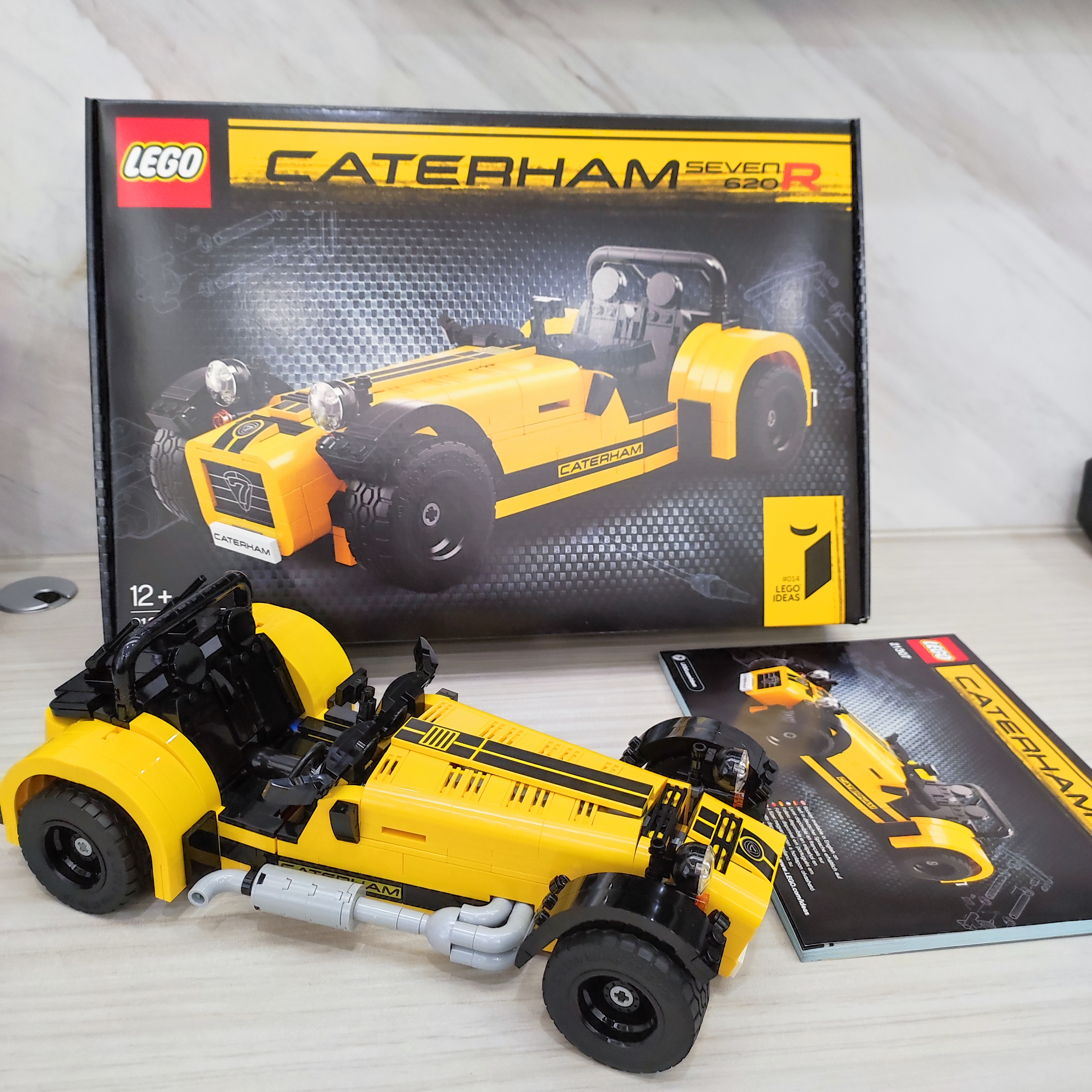 現貨 已組 樂高 另有全新未組  LEGO 21307 IDEAS Caterham Seven 620R 卡特漢姆