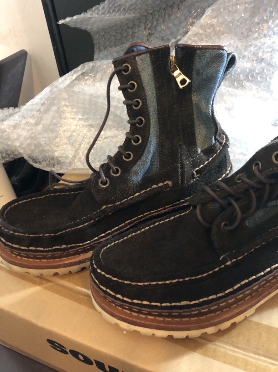 VISVIM GRIZZLY BOOTS MID-FOLK 中村世紀SIZE9 27cm | Yahoo奇摩拍賣