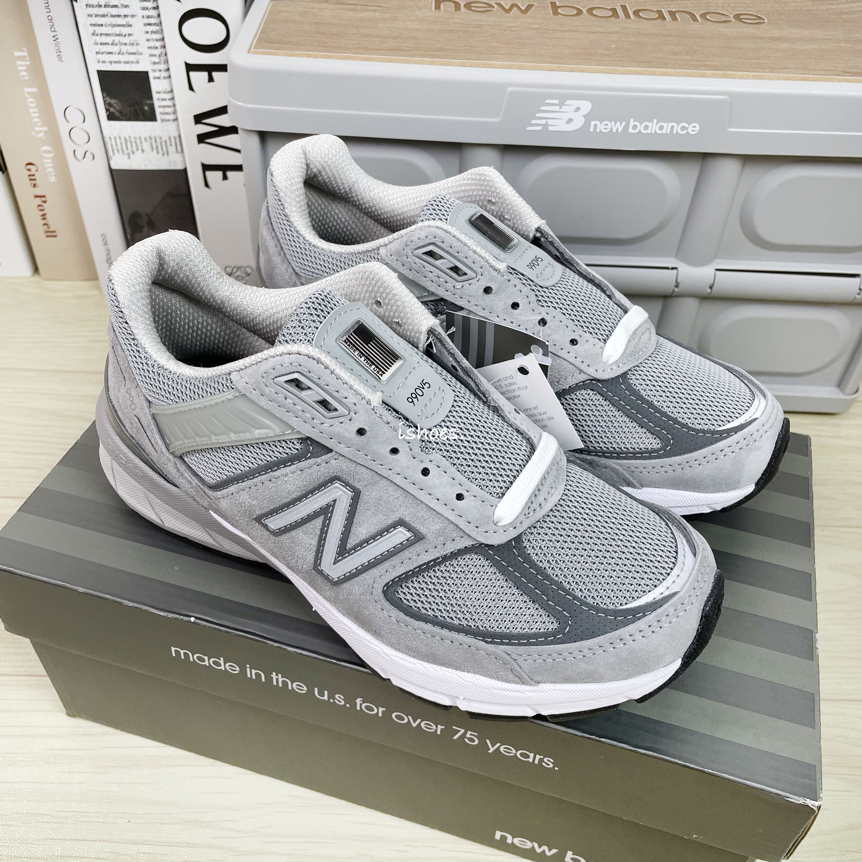 在庫あ格安 ヤフオク! - 中古 NEW BALANCE M990IG5 27cm