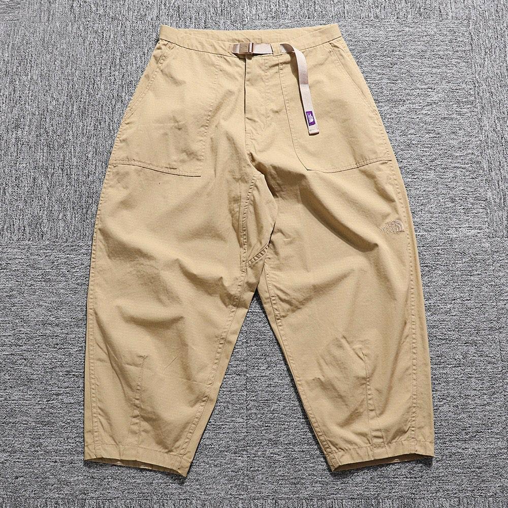 PURPLE LABEL Ripstop Wide Cropped Pants-