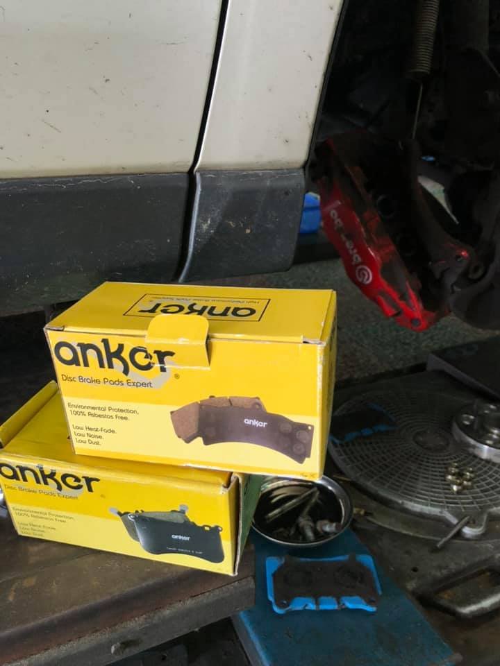 【整備區】 ANKER JBT 四活塞專用 性能版 來令片 煞車皮 四活塞卡鉗 新大四 高性能來令片