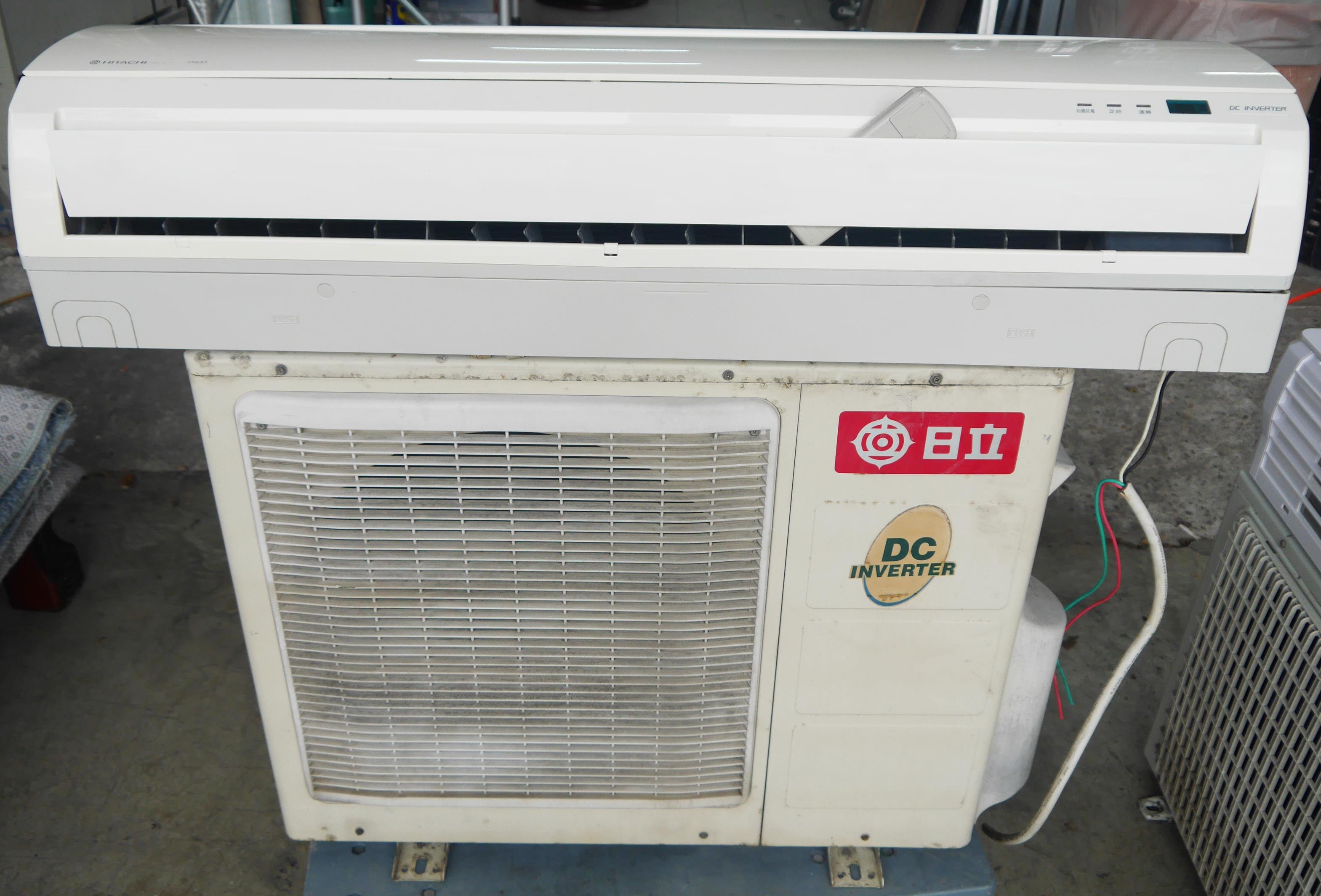 台北二手家電 新北百豐悅中古家電-二手冷氣 中古冷氣 日立變頻5.0KW分離式冷氣 中古電器 新竹二手家電 基隆二手家電