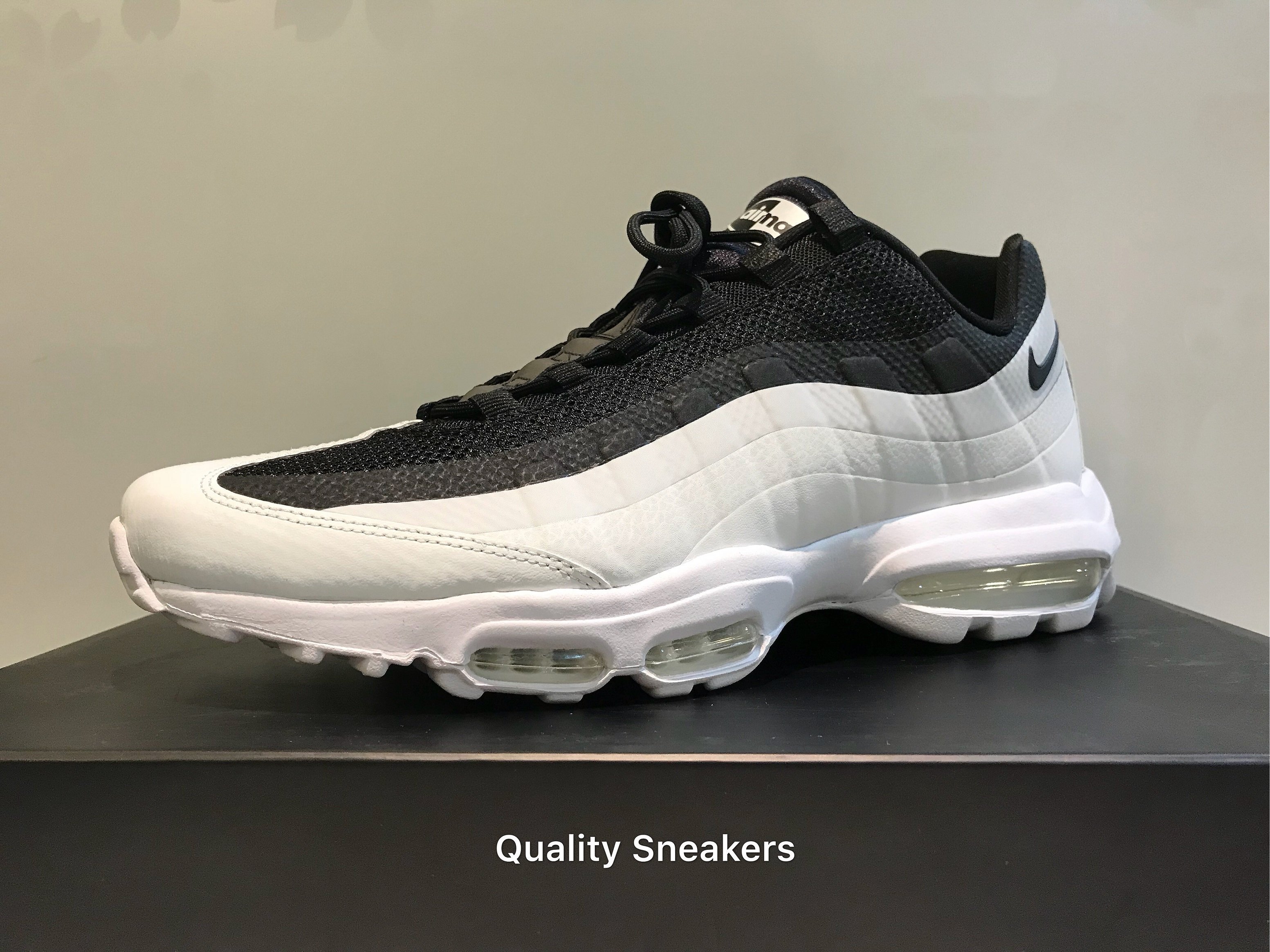 現貨- Nike Air Max 95 Ultra 黑白殺人鯨857910-009 | Yahoo奇摩拍賣