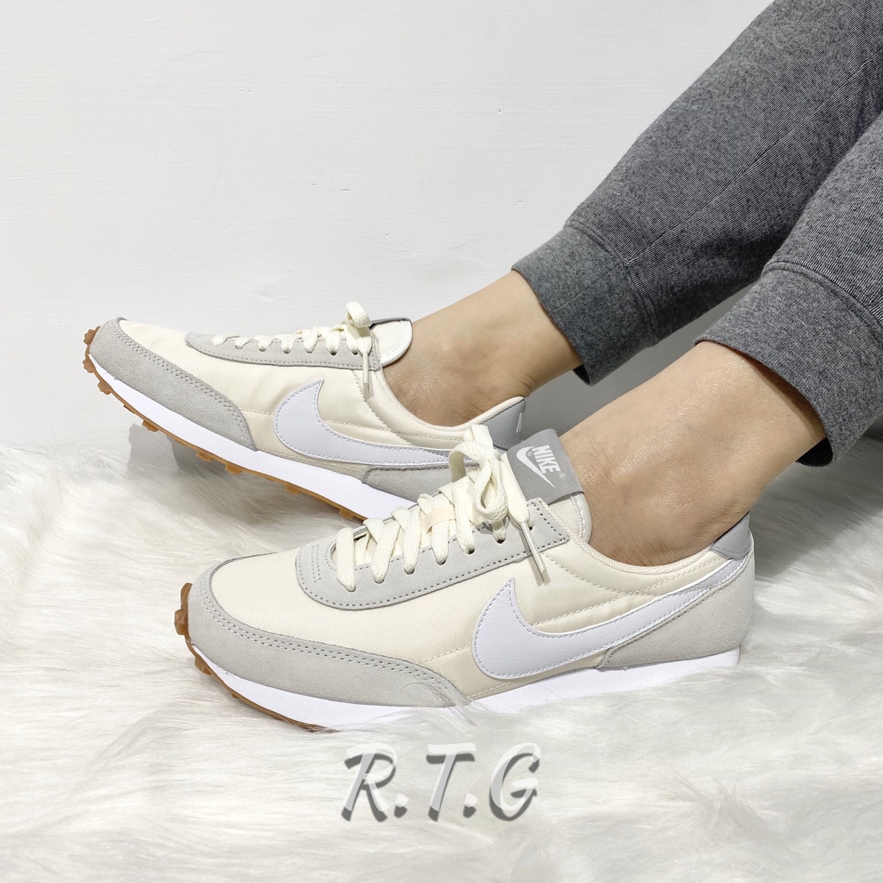 【RTG】NIKE W DBREAK 奶茶 復古 休閒慢跑 拼接 阿甘 膠底 燕麥 奶油 燕麥 女 CK2351-101