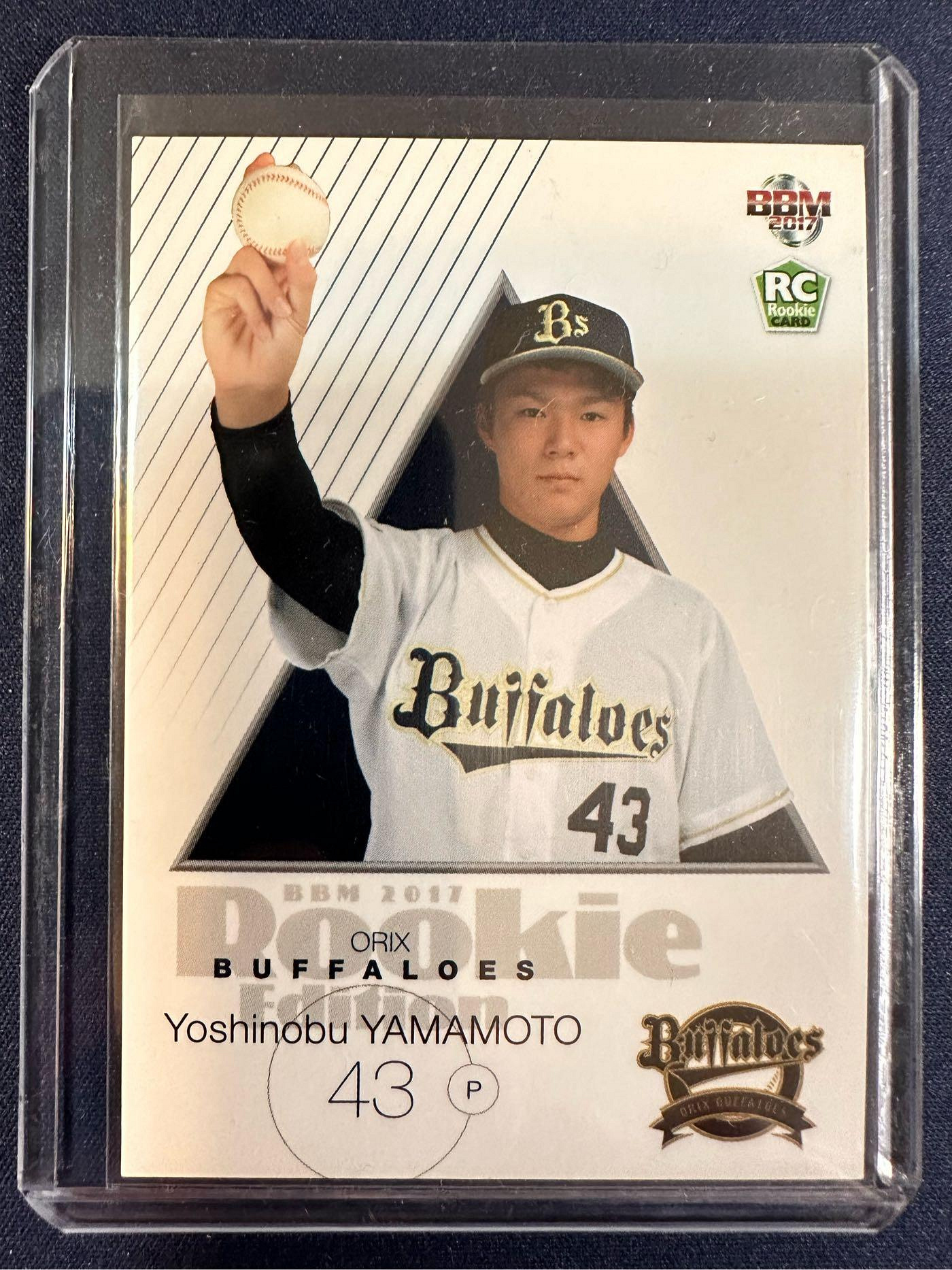 世界的に 【PSA10 】山本由伸 RC 2017 BBM ORIX BUFFALOES #BS22