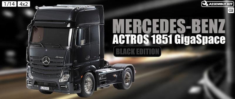 創億RC TAMIYA 56342 BENZ 1/14 遙控貨櫃拖車頭 Actros 1851 GigaSpace