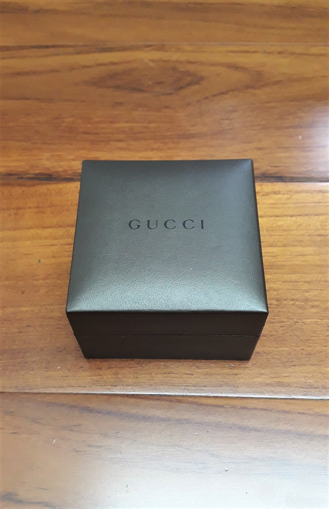 GUCCI 古馳】 飾品盒/ 首飾盒/耳環盒/戒指/項鍊盒+絨布帶+緞帶