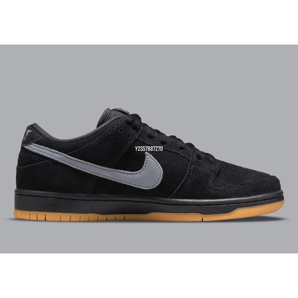 Nike SB Dunk Low Pro Fog 黑色黑生膠休閑滑板鞋BQ6817-010 男鞋