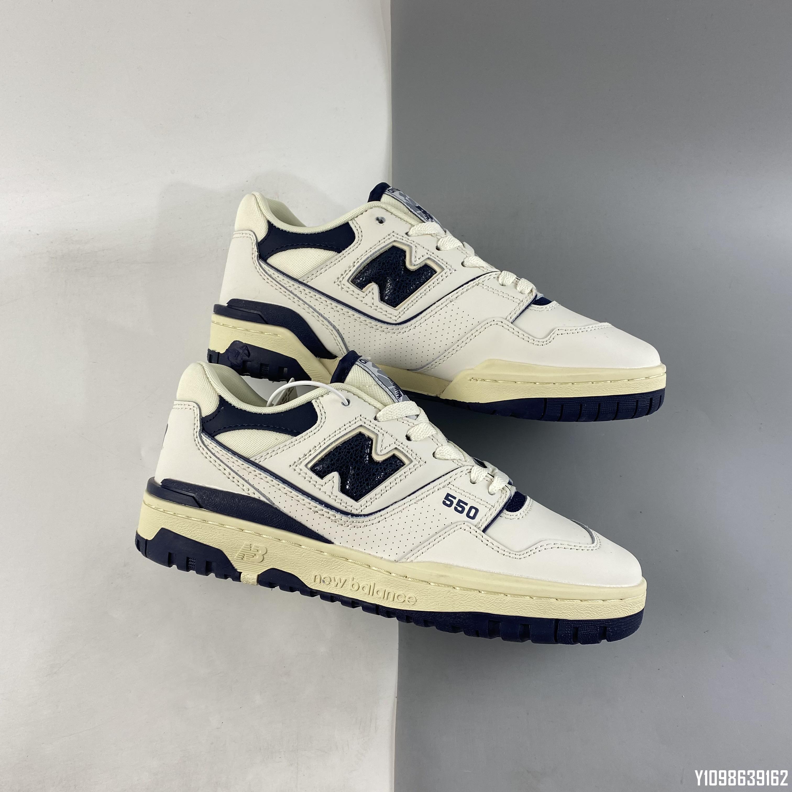 AIMé LEON DORE x New Balance BB550 黑白百搭滑板鞋BB550ALF 36-45