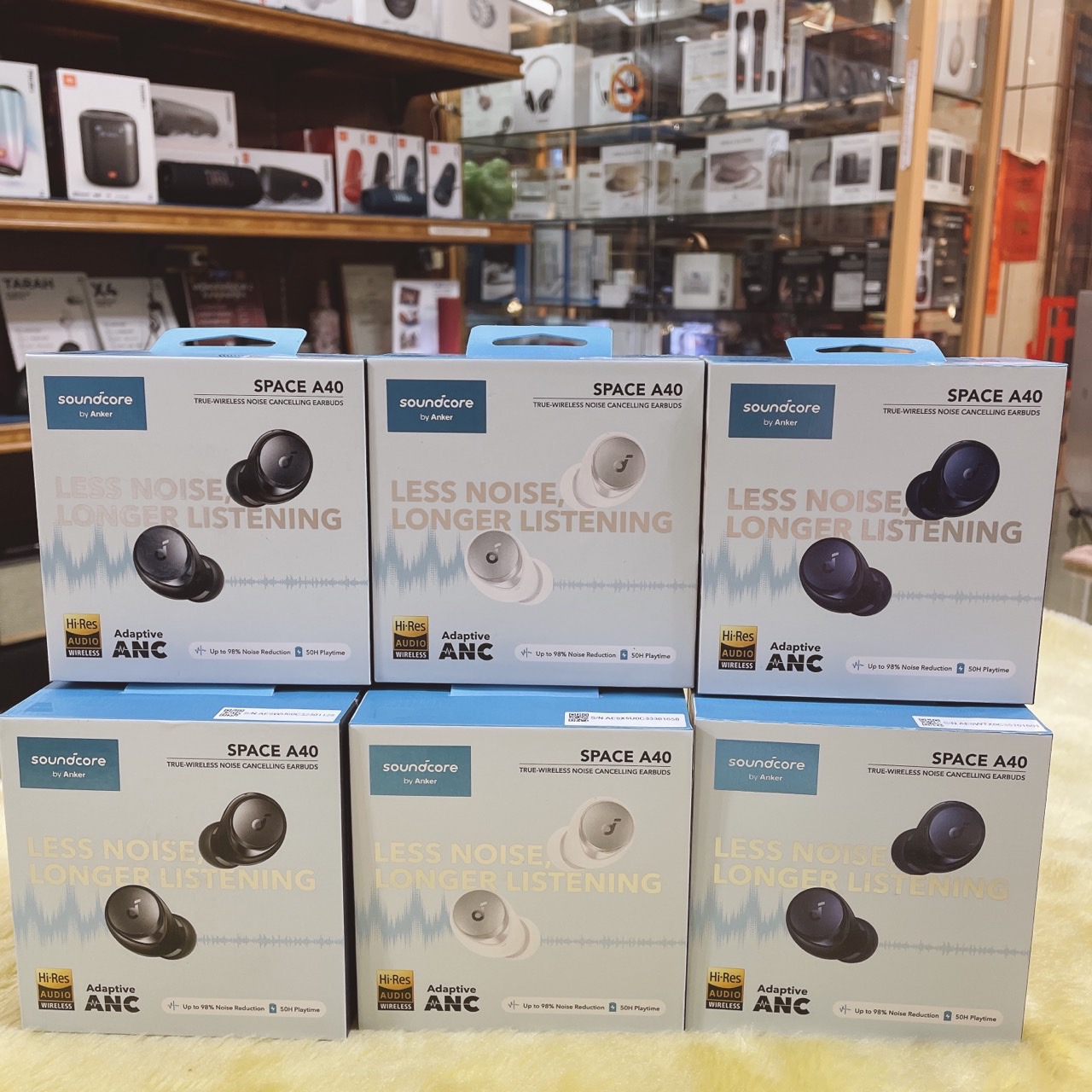 現貨-Anker Soundcore Space A40 主動降噪真無線藍牙耳機｜續航王者 靜顯聲色 台灣授權公司貨