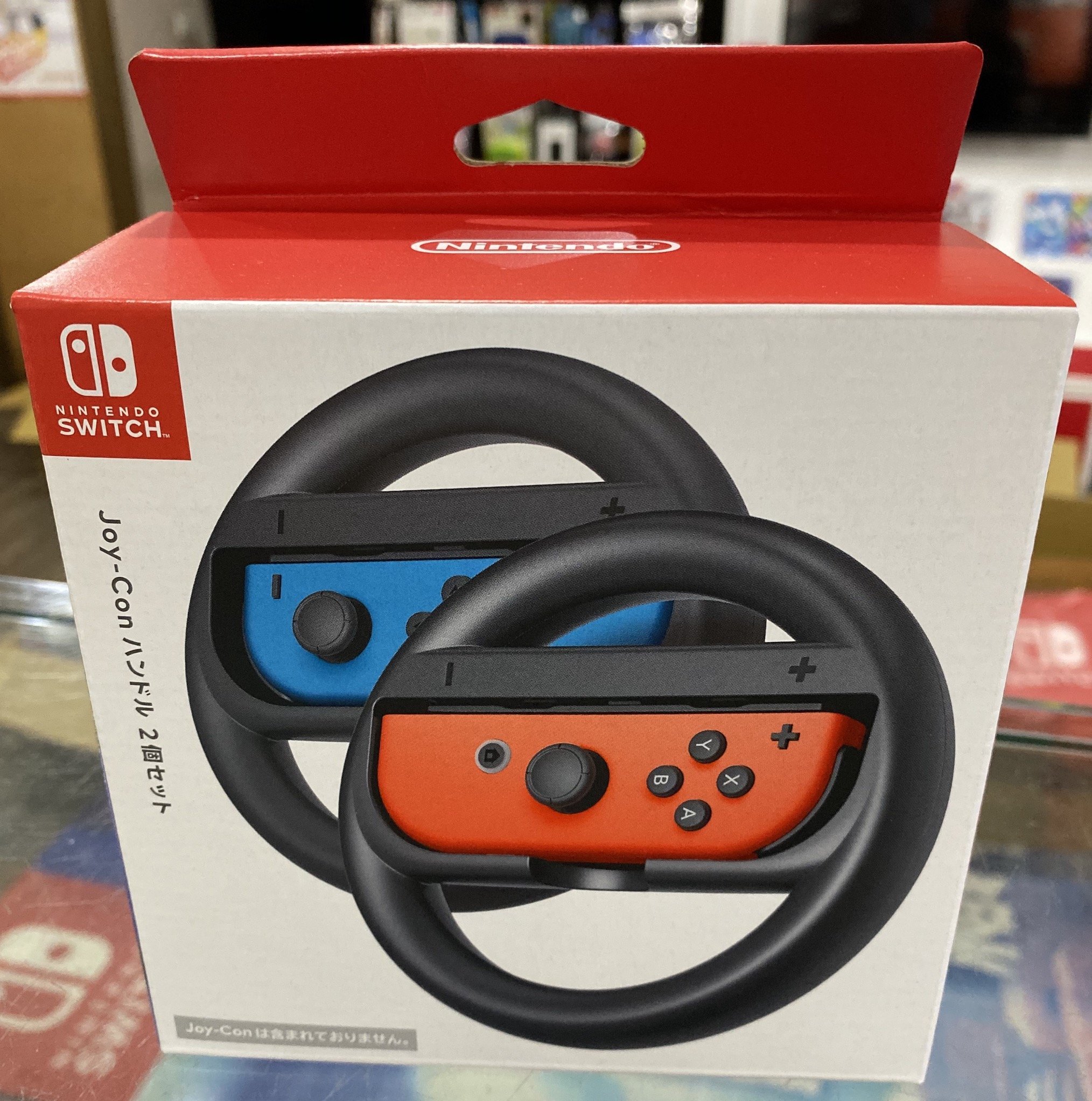 賽車方向盤任天堂原廠Nintendo Switch 方向盤一組兩個全新品【士林遊戲