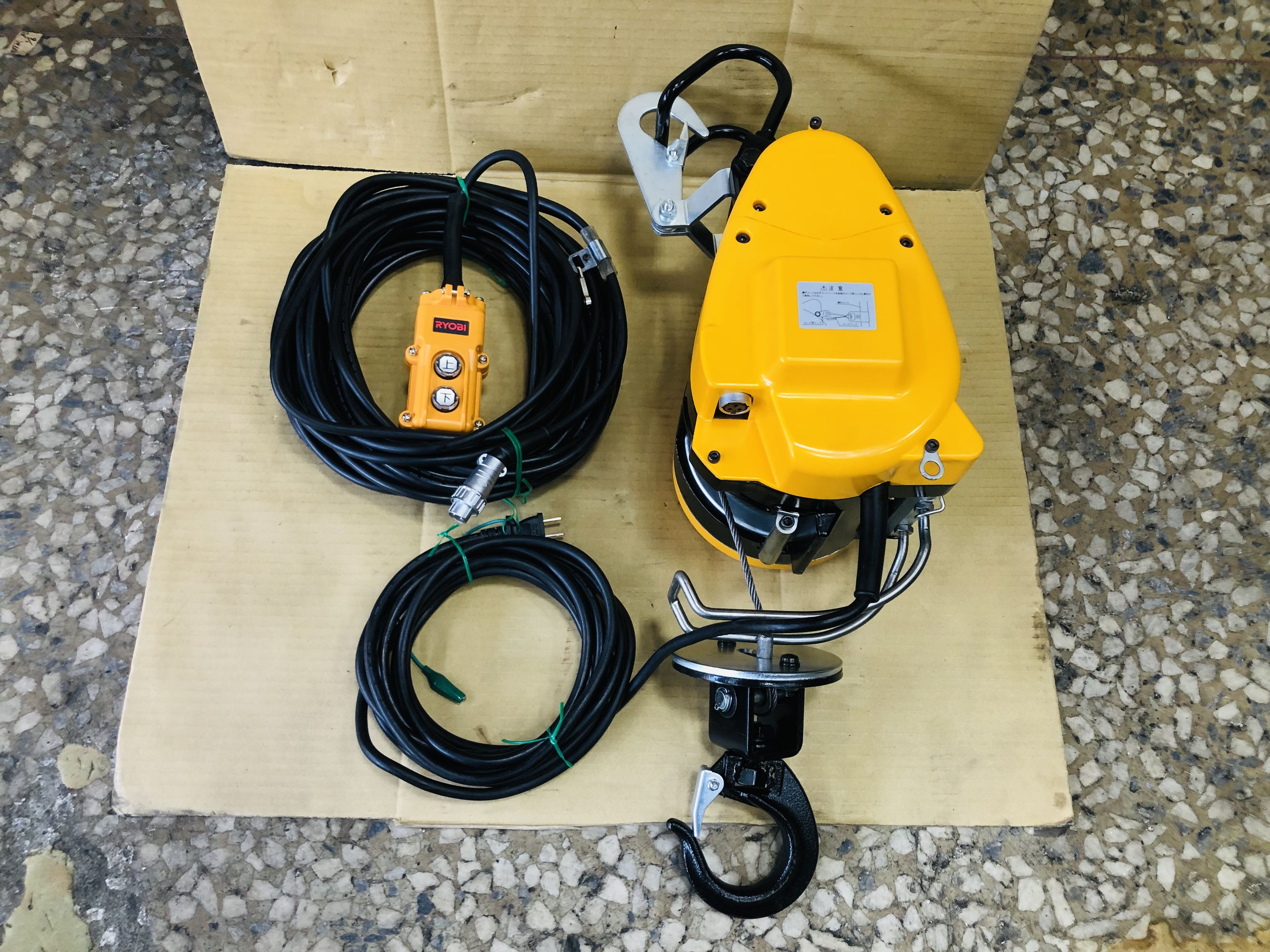 外匯嚴選 RYOBI 良明 WIM-125A 快速型130KG 小金剛 吊車 /中古/二手/日本原裝非WI-125