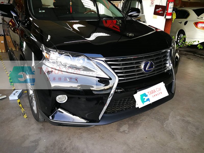 09 LEXUS RX270 RX350 RX450h 改 F-SPORT 升級 前保桿 含水箱罩 大燈 霧燈蓋 現貨