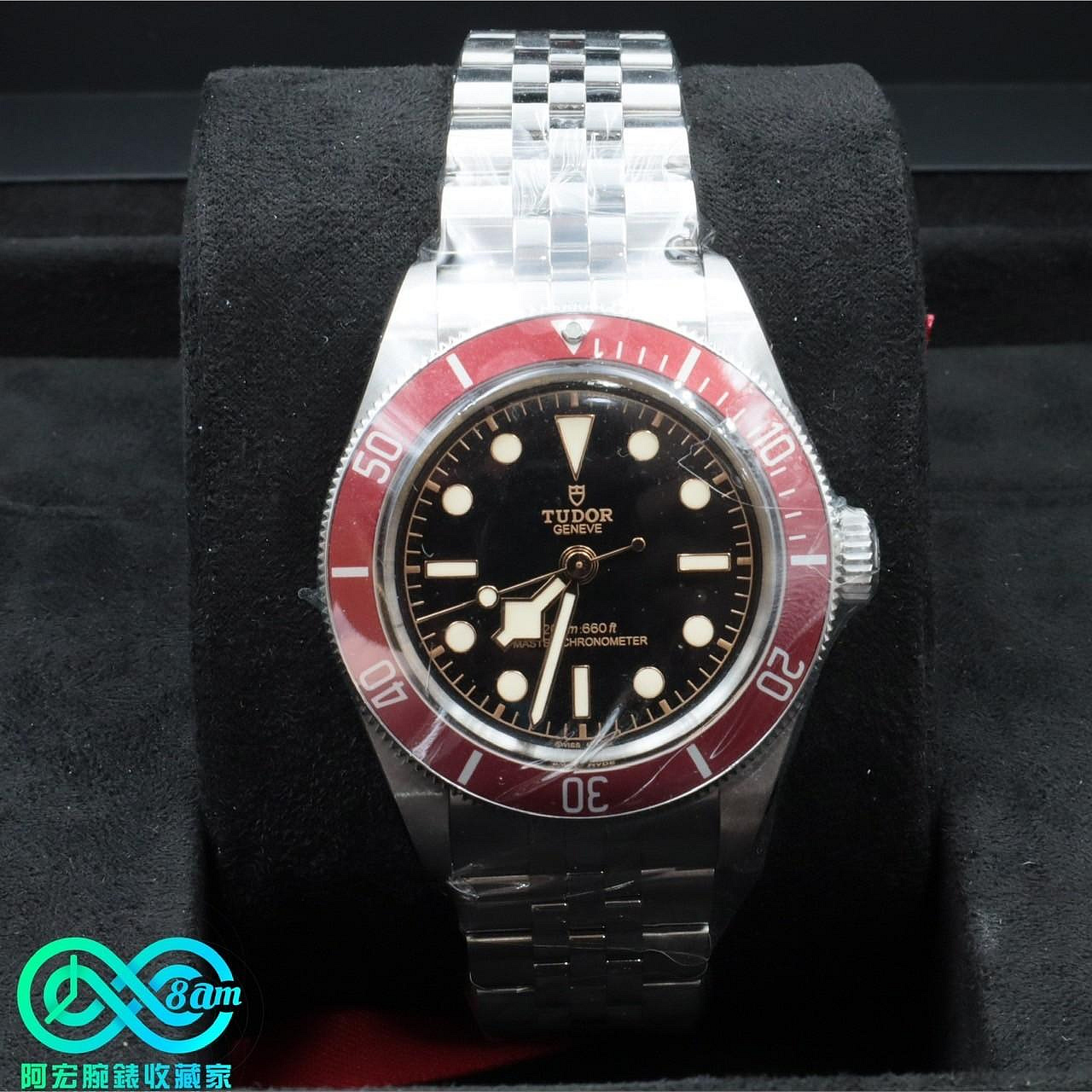 2024年 全新品 TUDOR 帝舵 Heritage Black Bay 碧灣 7941A1A0RU-0003 雪花針 酒紅色鋁圈 紅水鬼 快調扣  41mm