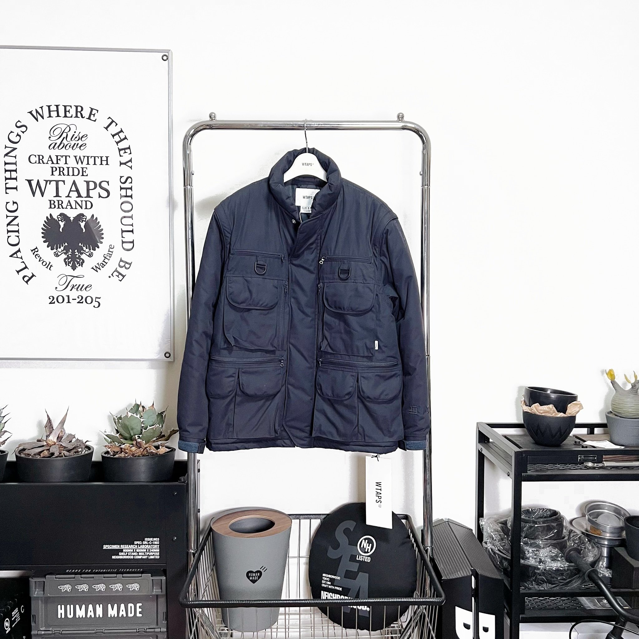 希望商店】【✓寄賣商品】 WTAPS × SSZ × AH STANDARD JACKET 21AW 可 