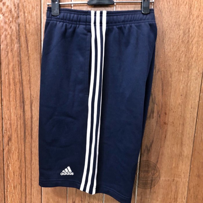 柚子的拍賣 ADIDAS ORIGINALS 3-Stripes Shorts 三線 短褲 白線 深藍 男 BP5467